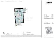 Helle 2-Zimmer-Wohnung mit optimaler Raumaufteilung – provisionsfreier Erstbezug