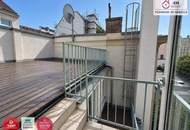 Charmante 3-Zimmer-Altbauwohnung mit 30m2 großer Terrasse im 5. Bezirk!