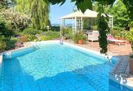 NEUPREIS -Familienvilla mit ausserordentlich großem Garten,Pool und Teich