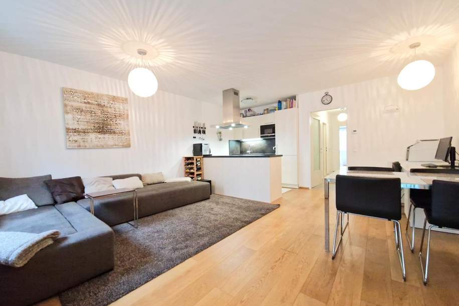 Nahe Bahnhof &amp; Wasserpark | 2-Zimmer-Wohnung mit Balkon | BJ 2017, Wohnung-kauf, 329.000,€, 1210 Wien 21., Floridsdorf