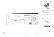Wohnkomfort auf einer Ebene – 3-Zimmer-Wohnung mit drei Terrassen !
