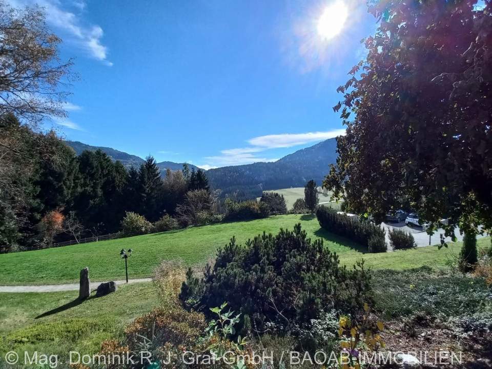 Idyllische Landhauswohnung mit Garten und Panorama – Stilvolles Wohnen nahe Feldkirchen