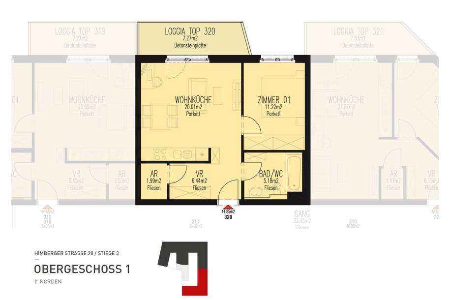 Himbergerstraße 28, Wohnung-miete, 847,44,€, 1100 Wien 10., Favoriten