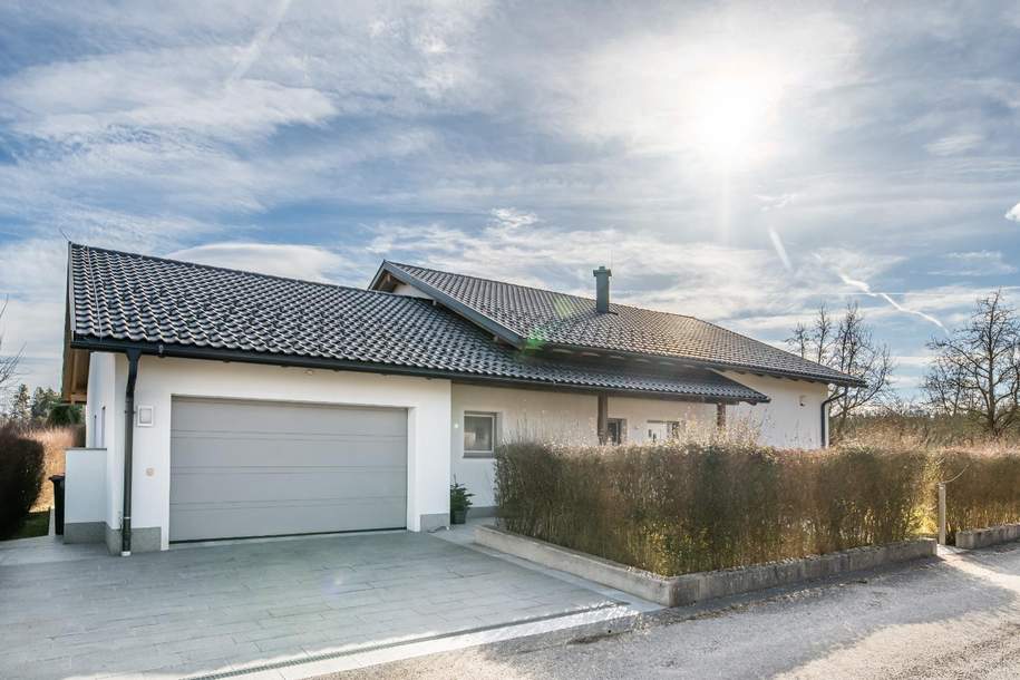 Barrierefreier Bungalow - Massivbauweise - Stadtnähe - ruhige Lage!, Haus-kauf, 590.000,€, 4621 Wels-Land