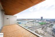 Hoch hinaus! Wohnen mit Fernblick über Wien | 3 Zimmer Erstbezug mit Balkon | Pool, Fitness &amp; Spa