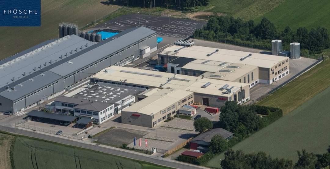 VERKAUF - Gewerbeanlage mit 800 kWP PHOTOVOLTAIK Anlage - 12.000 m² Nutzfläche