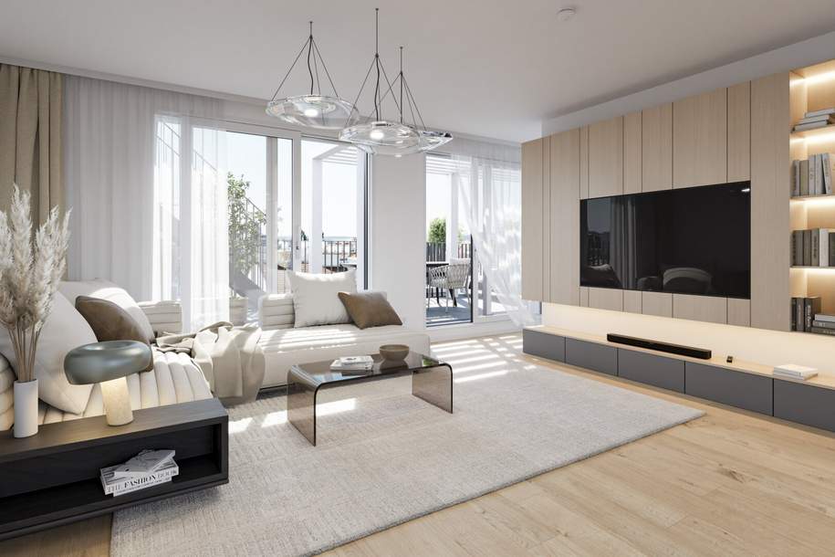 Die Symbiose - Leben zwischen Stadtgefühl und Rückzug, Wohnung-kauf, 804.450,€, 1140 Wien 14., Penzing