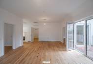 Sanierter Altbau mit modernem Neubau