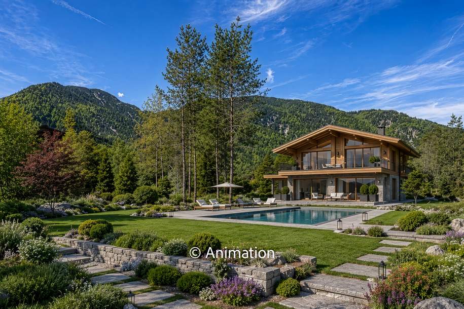 Einfamilienhaus in sonniger Ruhelage, Haus-kauf, 990.000,€, 6393 Kitzbühel