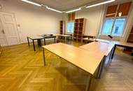 KLIMATISIERTES 139 m2 ALTBAUBÜRO - KANZLEI, 3 Zimmer, Komplettküche, 2 Bäder, Parketten, Gonzagagasse, U2/U4-Nähe