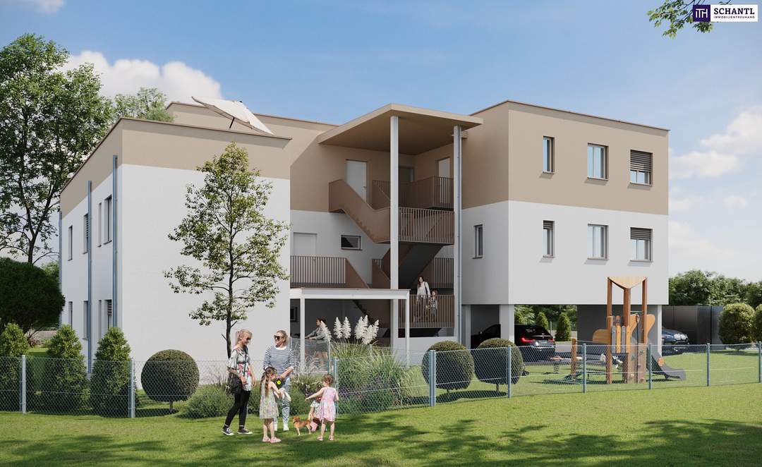 MEGA-Familienwohnung mit 4 Zimmern und zwei Bädern und Blick ins Grüne in einer ruhigen Sackstraße gelegen - 8041 Graz