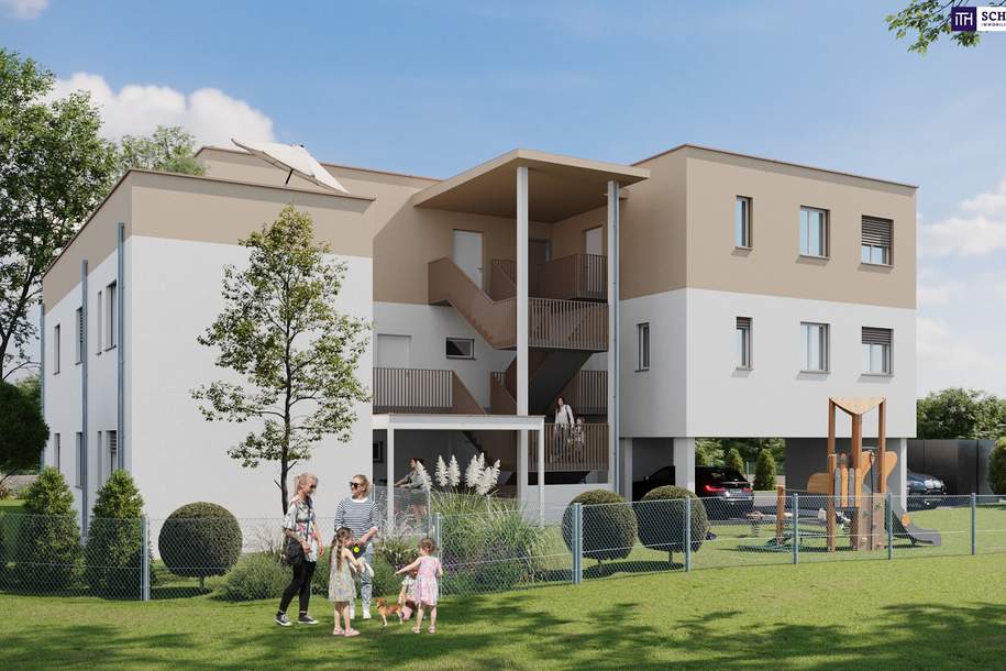 MEGA-Familienwohnung mit 4 Zimmern und zwei Bädern und Blick ins Grüne in einer ruhigen Sackstraße gelegen - 8041 Graz, Wohnung-kauf, 552.742,€, 8041 Graz(Stadt)
