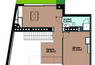 Exklusive 130 m² Dachgeschosswohnung mit Terrasse, Dachterrasse und atemberaubendem Blick auf den Stephansdom