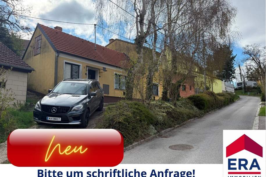 Zur Miete: Nettes Einfamilienhaus mit Presshaus, Kellerröhre, Terrasse &amp; Gartenhütte in Wilfersdorf, Haus-miete, 990,00,€, 2193 Mistelbach