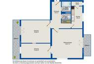 Charmante 3-Zimmer-Wohnung in ruhiger und grüner Wohngegend, im beliebten 19. Bezirk