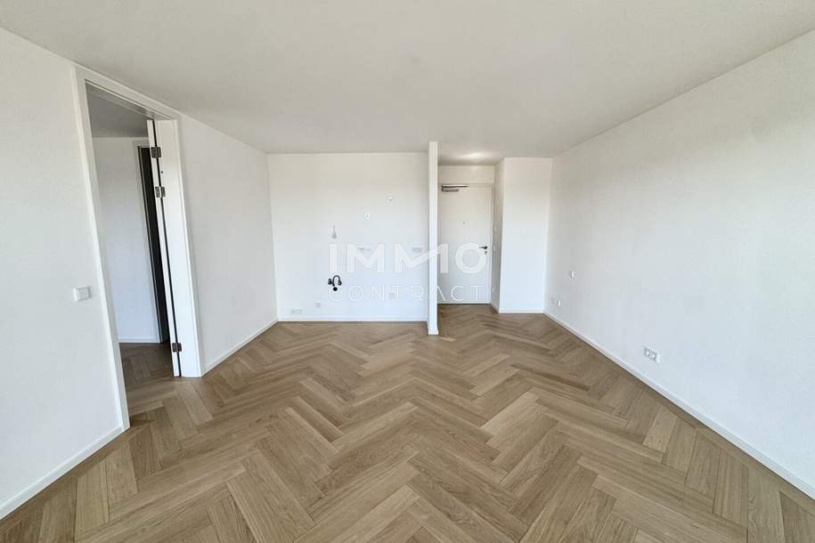 LAXURY: Provisionsfrei - 9. Stock direkt beim Hauptbahnhof - 2 Zimmer von der Sonne geküsst, Wohnung-kauf, 450.000,€, 1100 Wien 10., Favoriten