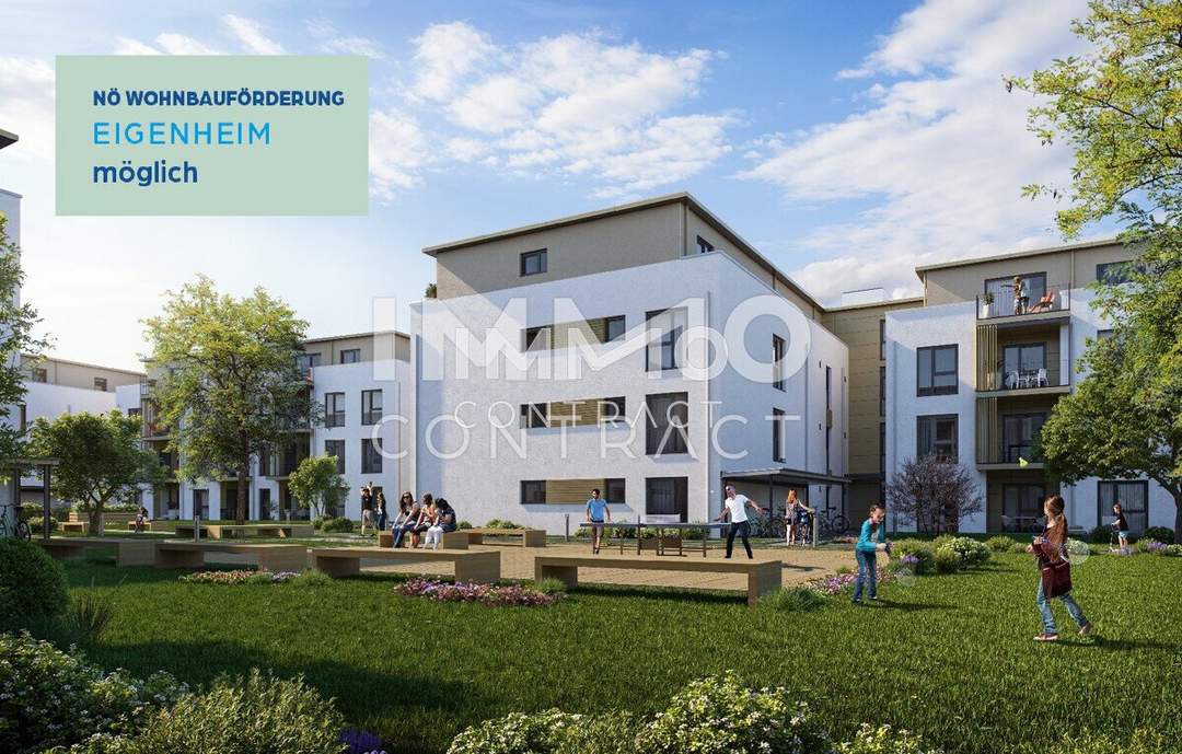 Erstbezug, 3 Zimmer Gartenwohnung!