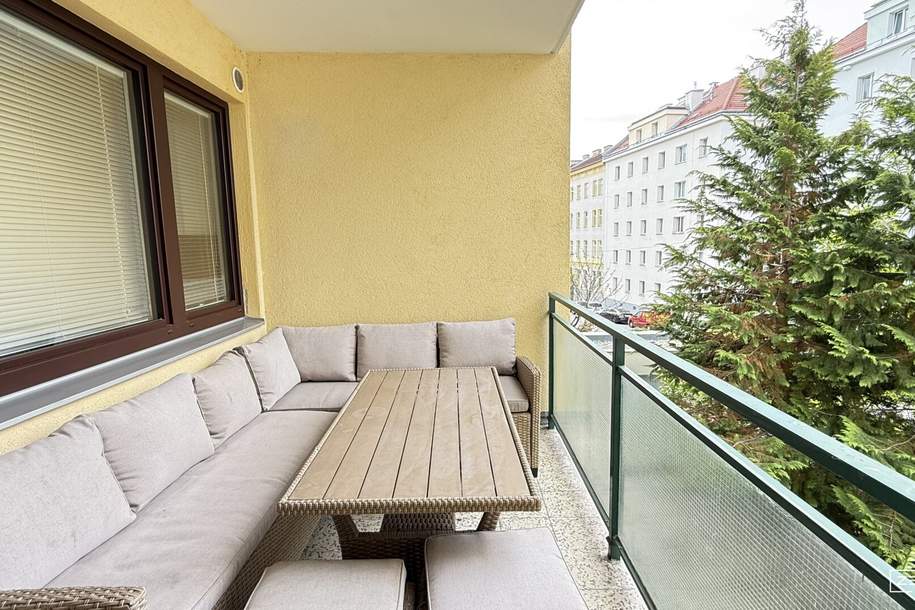 Ruhige Lage – Sanierte Wohnung mit Loggia &amp; Autoabstellplatz | ZELLMANN IMMOBILIEN, Wohnung-miete, 1.400,00,€, 1140 Wien 14., Penzing