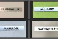 Familientraum im Mautner-Markhof mit Süd-Terrasse! Traumküche- und Bad sowie Abstellraum! GEMEINSCHAFTLICHE DACHTERRASSE - JETZT ANFRAGEN