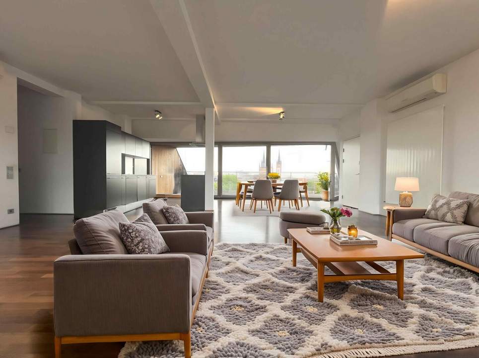 1070! Tolles 4-Zimmer DG mit 2 Terrassen und wunderschönem Blick - ALLES AUF EINER EBENE!