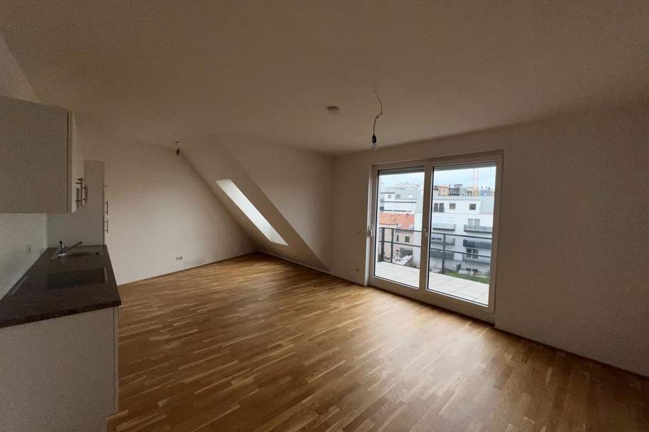 Exklusive 2-Zimmer Dachgeschoß-Wohnung, Wohnung-miete, 975,00,€, 1210 Wien 21., Floridsdorf