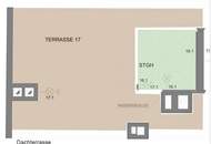 Helle Dachgeschosswohnung mit 3 Schlafzimmern, Kamin &amp; Dachterrasse