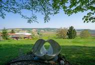 Nachhaltig wohnen mit Erdwärme – Architektenhaus in idyllischer Grünruhelage mit Weitblick