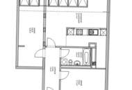 DACHGESCHOSS, INNSTRASSE, sonnige 76 m2 Neubau, 2 Zimmer, Wohnküche, Wannenbad, Parketten, WG-geeignet