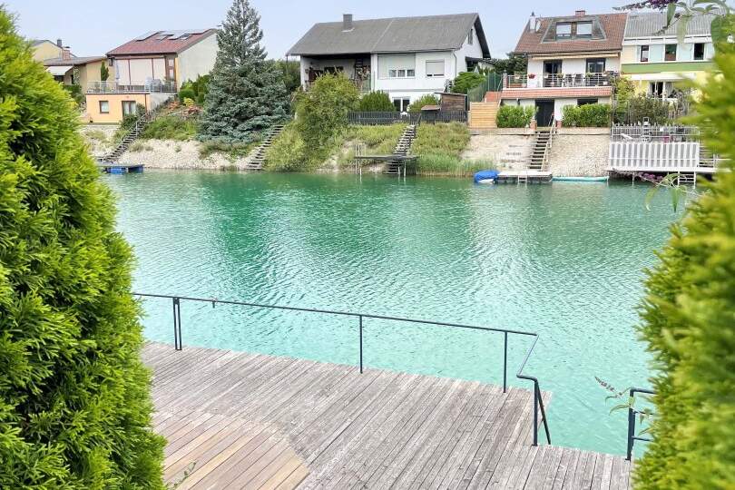 Traumhaus am türkisblauen Badesee (Pachtgrund), Haus-kauf, 109.000,€, 2301 Gänserndorf