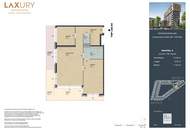 9. Floor! new 3-Room apartment directly at the main train station: Commission-free + Completion in October