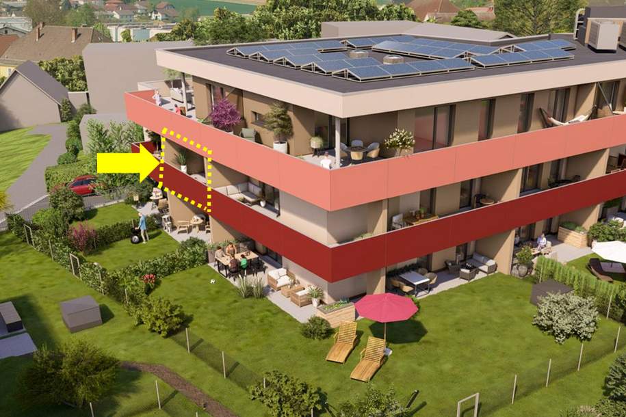 Kompakte Kleinwohnung mit schöner Loggia in den STADTTERRASSEN PEUERBACH - provisionsfrei! ** JETZT FRÜHKÄUFER-RABATT!**, Wohnung-kauf, 205.017,€, 4722 Grieskirchen