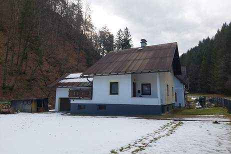 Einfamilienhaus mit großen Garten, renovierungsbedürftig, Haus-kauf, 125.000,€, 3292 Scheibbs