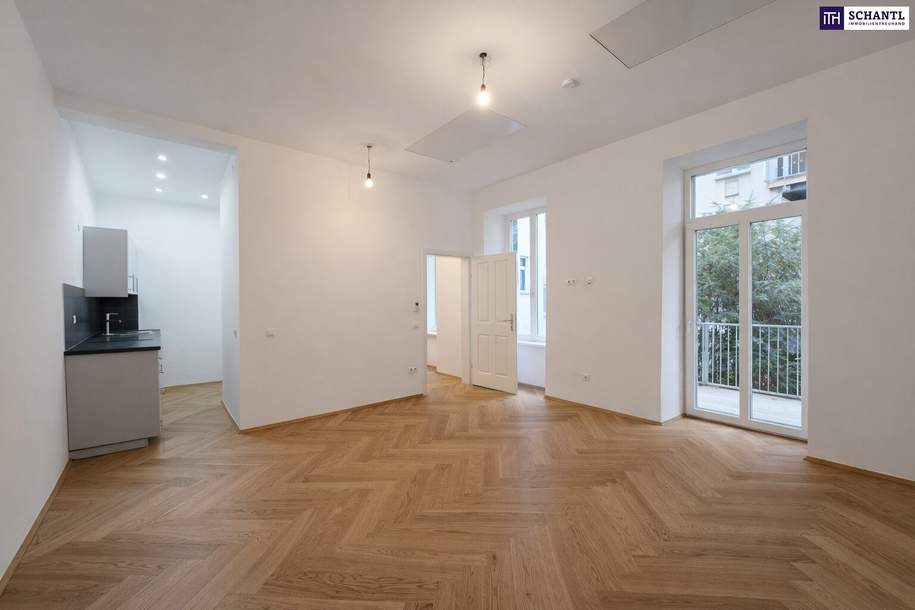 WOW! TOP LAGE in unmittelbarer Nähe zum Augarten + Altbaujuwel mit großzügigem Balkon + absolut ruhige Innenhoflage, Wohnung-kauf, 399.000,€, 1020 Wien 2., Leopoldstadt