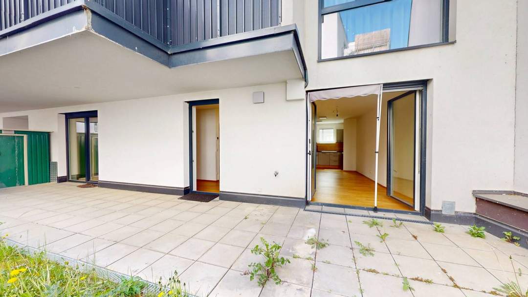 Terrasse. Garten und viel Ruhe! 3 Zimmer inkl. Tiefgaragenplatz.