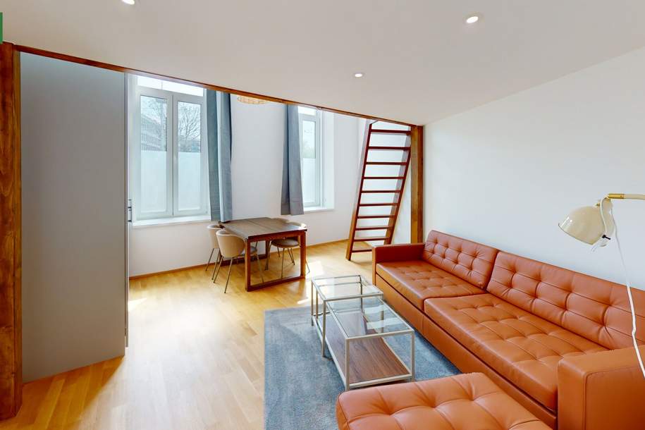3-Zimmer-Wohnung – Vollmöbliert – All-inclusive Miete – optimale Öffi-Anbindung – 6 Monate Befristung!, Wohnung-miete, 1.299,00,€, 1030 Wien 3., Landstraße
