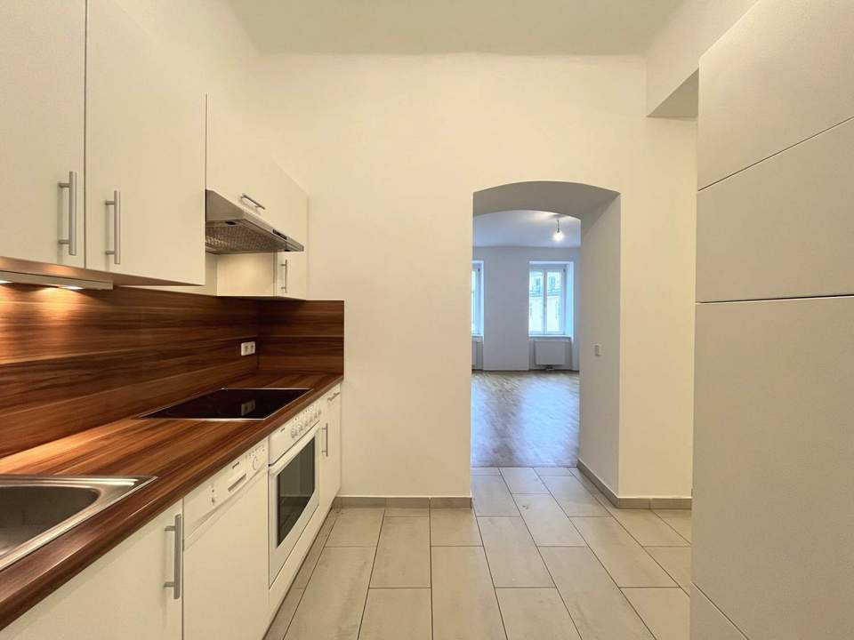 Schön sanierte Altbauwohnung in top Lage - Einraumwohnung nahe Donaukanal