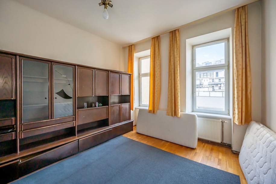 **Hannovermarkt** Charming 3-Room Period Apartment – Airbnb Suitable with Approved Balcony Option, Wohnung-kauf, 258.900,€, 1200 Wien 20., Brigittenau