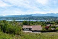 Baugrundstück mit eindrucksvollem See- und Bergblick