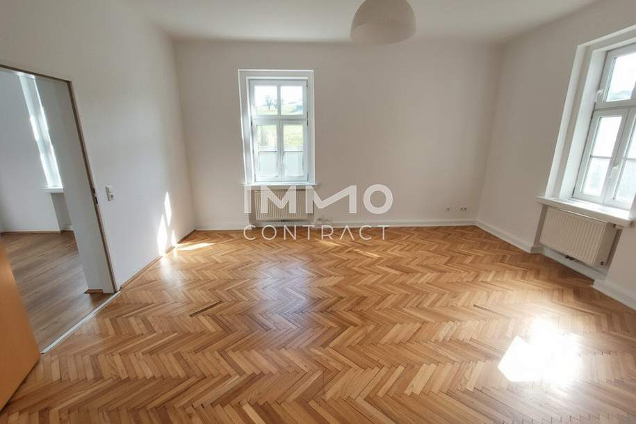 Am Stadtrand - im Grünen, 51,80m² Mietwohnung mit kleiner Loggia in Steyr, Wohnung-miete, 462,62,€, 4400 Steyr(Stadt)