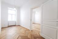 Erstklassige Sanierung trifft auf Altbewährtes + Geschmackvolle und gut geschnittene Altbauwohnung im 4. Liftstock + perfekte Verkehrsanbindung