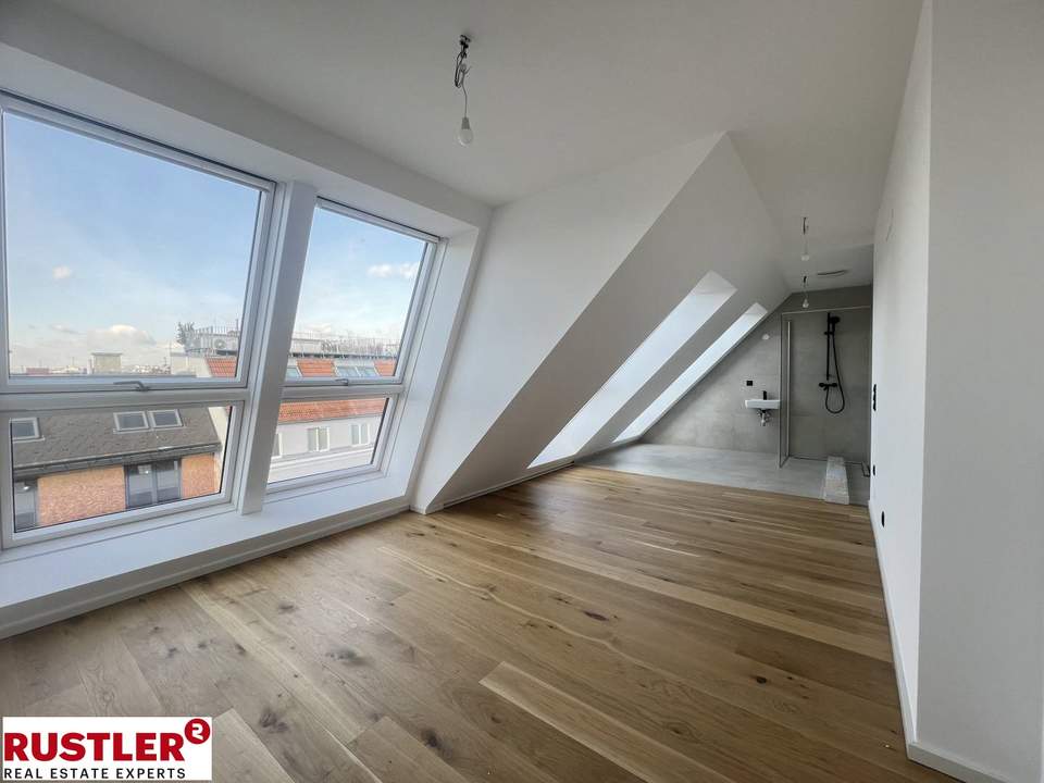 Luxus Penthouse mit sonniger Dachterrasse am Reinlpark- klimatisiert | ERSTBEZUG