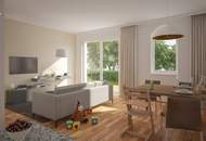 Familientraum mit 50 m² Terrasse - extrem attraktiver Erstbezugs-Preis - Rosengarten im 11. - Provisionsfrei