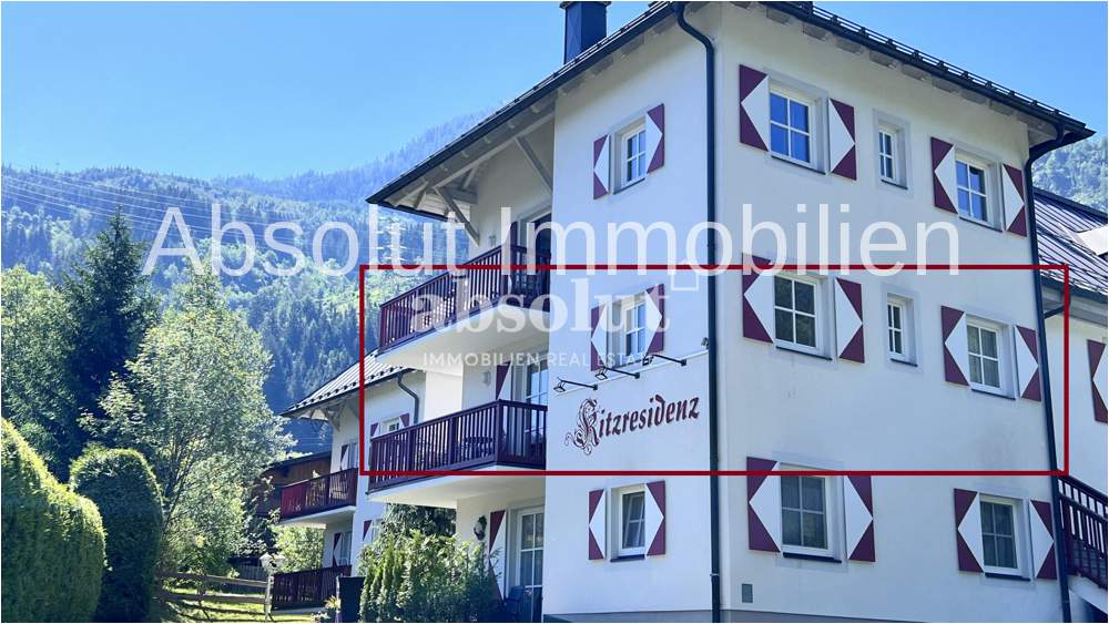 Schöne, gepflegte Ferienwohnung mit 2 Schlafzimmer und sonnigem Balkon in guter Lage in Kaprun.