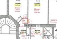 Rauscherstraße - hofseitiger 2 Zimmer Altbau direkt beim Augarten