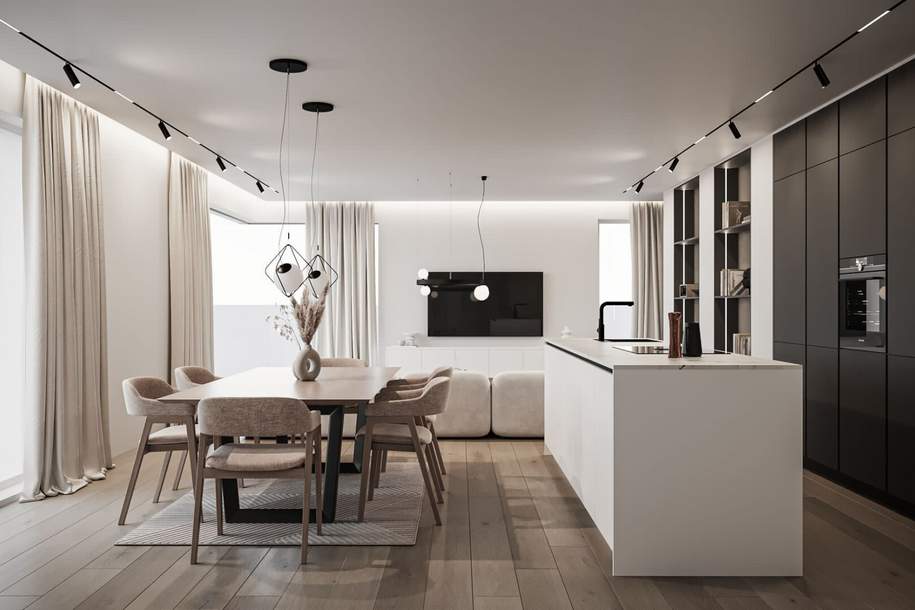 Exklusive Doppelhaushälften mit Traum-Ausblick auf die Burg Liechtenstein – schlüsselfertig mit Terrasse, Garten & Balkon! 4–5 Zimmer für höchste Wohnansprüche!, Haus-kauf, 799.998,€, 2344 Mödling