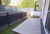EIGENGARTEN, LORYSTRASSE, 75 m2 Neubau mit 23 m2 Garten, 2 Zimmer, Wohnküche, Wannenbad, Parketten, 1. Liftstock