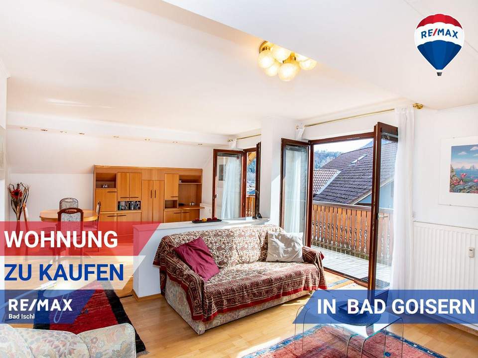 Willkommen in Ihrer Wohnung in Bad Goisern am Hallstättersee! Zweitwohnsitzfähig!