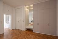 einzigartige Möglichkeit: Wohnen in einem von Otto Wagner's Wienzeilenhäuser - Köstlergasse: 4 Zimmer Jugendstil Wohnung, Hochparterre - saniert - ab sofort - Nähe Naschmarkt / Kettenbrückengasse (U4)