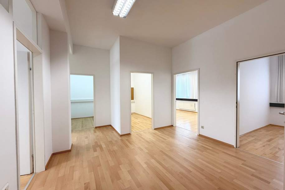 Klagenfurt - Villacher Straße: Attraktive Geschäftsfläche mit 3 PKW Stellplätzen inklusive, Gewerbeobjekt-miete, 1.200,00,€, 9020 Klagenfurt(Stadt)