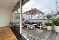 Exklusive 130 m² Dachgeschosswohnung mit Terrasse, Dachterrasse und atemberaubendem Blick auf den Stephansdom